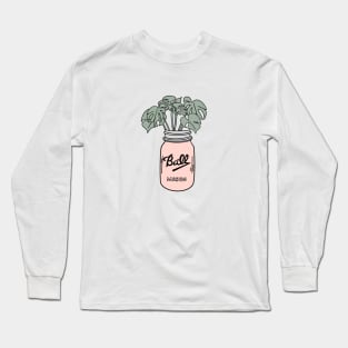 Jar with palm leaves Long Sleeve T-Shirt